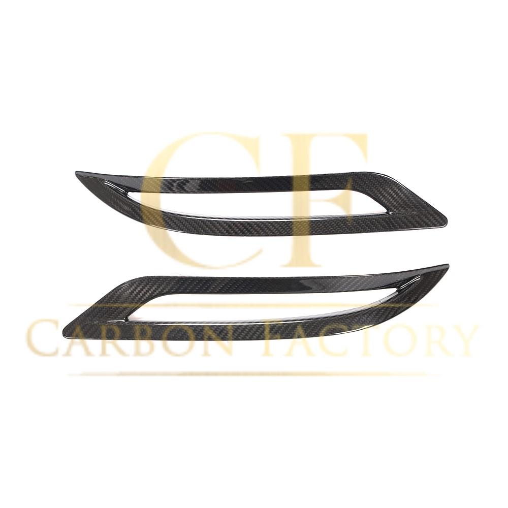 Tesla Model 3 Dry Carbon Rear Bumper Reflector Cover Trims 16-20 by Carbon Factory-Carbon Factory