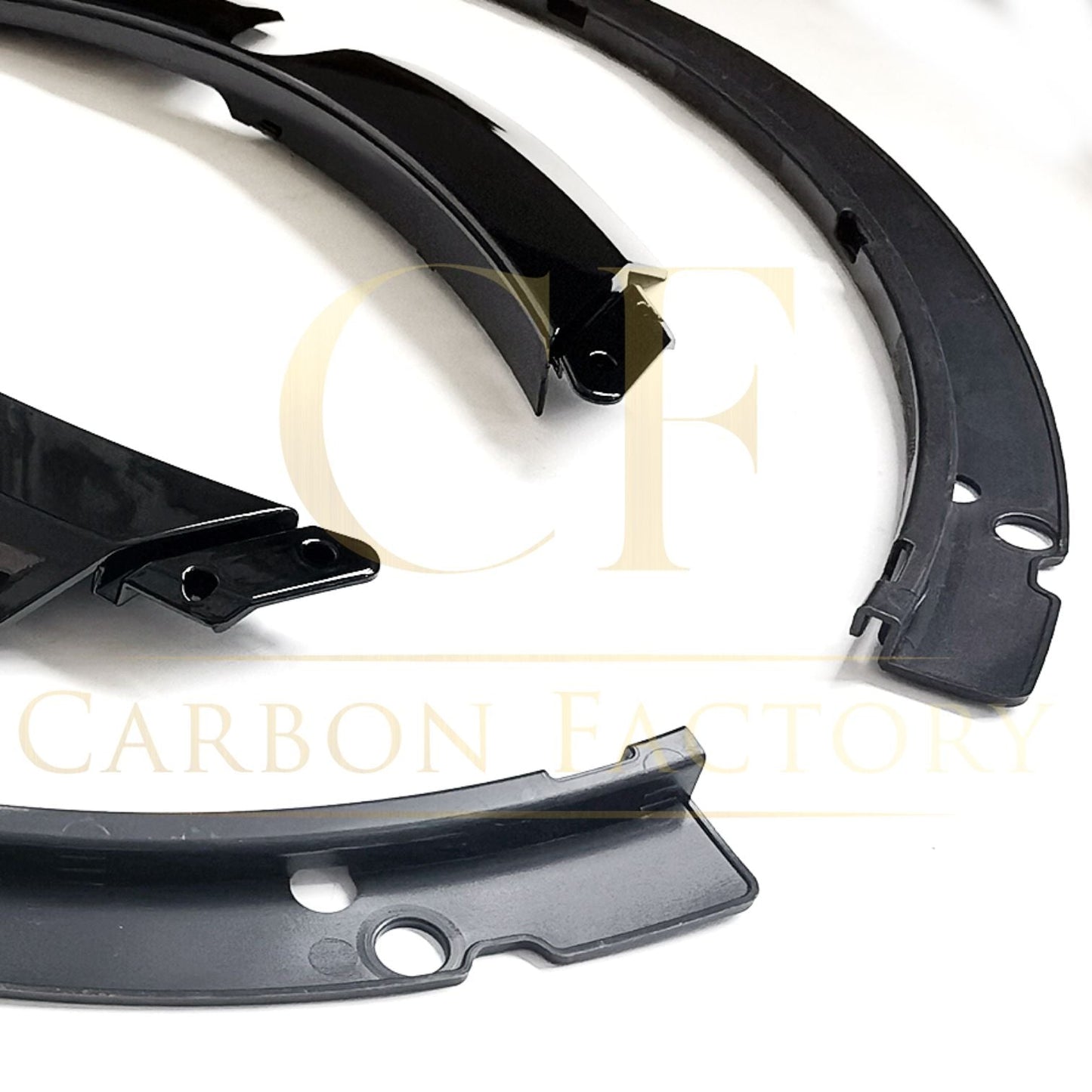 Tesla Model 3 Gloss Black Wheel Fender Arches 19-23 by Carbon Factory-Carbon Factory