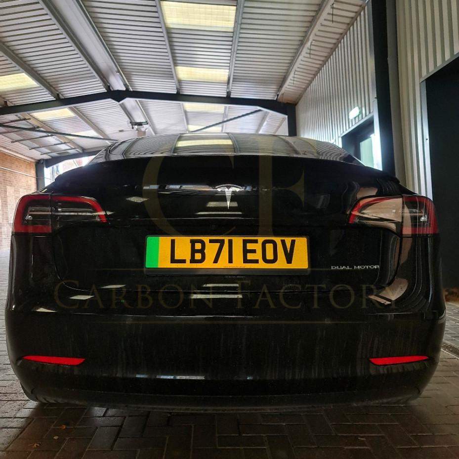 Tesla Model 3 M Style Carbon Fibre Boot Spoiler 16-23 by Carbon Factory-Carbon Factory