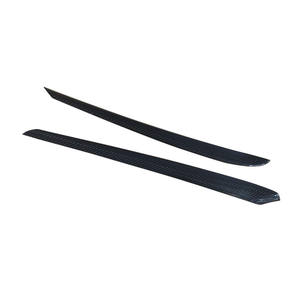 Tesla Model 3 Model Y Dry Carbon Interior Side Door Trim Covers by Carbon Factory-Carbon Factory