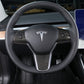 Tesla Model 3 & Model Y Pre-preg Carbon Fibre Steering Wheel Trims 17-23-Carbon Factory