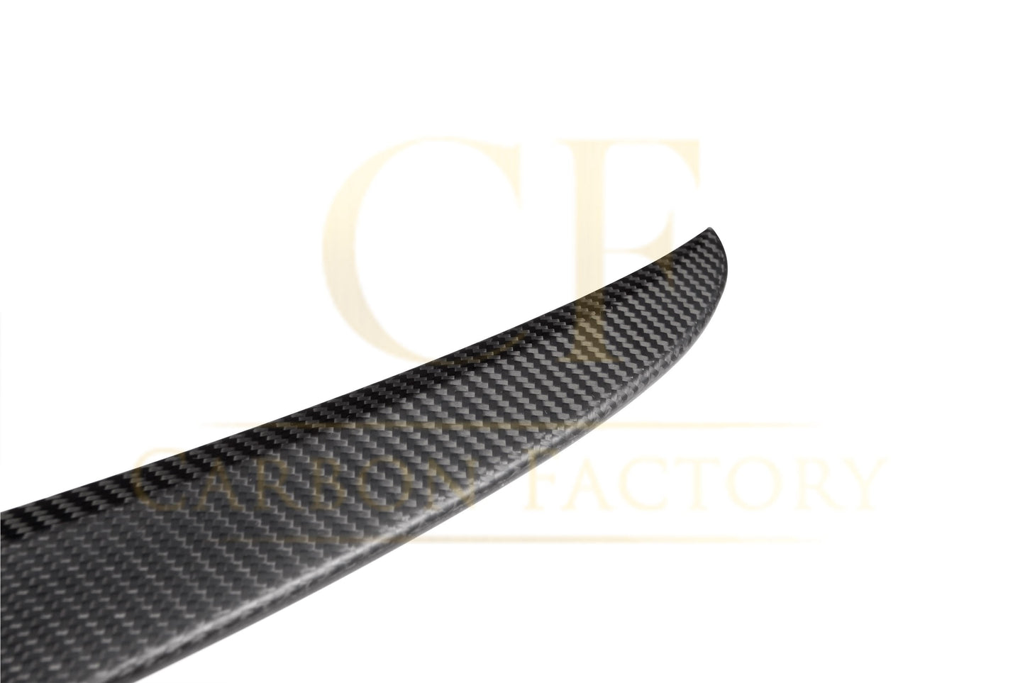 Tesla Model 3 OEM Style Pre-preg Matt Carbon Fibre Boot Spoiler 16-23 by Carbon Factory-Carbon Factory