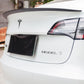 Tesla Model 3 OEM Style Pre-preg Matt Carbon Fibre Boot Spoiler 16-23 by Carbon Factory-Carbon Factory