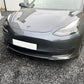 Tesla Model 3 P Style Carbon Fibre Front Splitter 16-23 by Carbon Factory-Carbon Factory