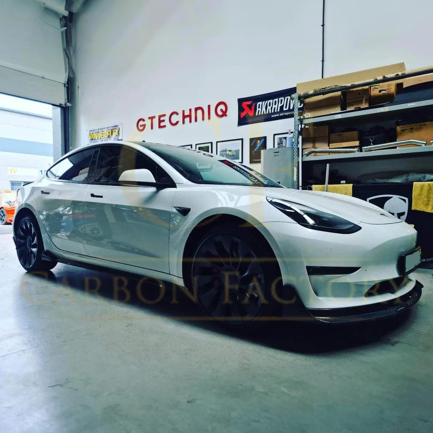 Tesla Model 3 V Style Carbon Fibre Kit 16-23 by Carbon Factory-Carbon Factory