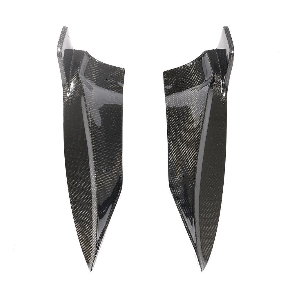 Tesla Model S 70D Carbon Fibre Rear Diffuser Extensions 16-17 by Carbon Factory-Carbon Factory