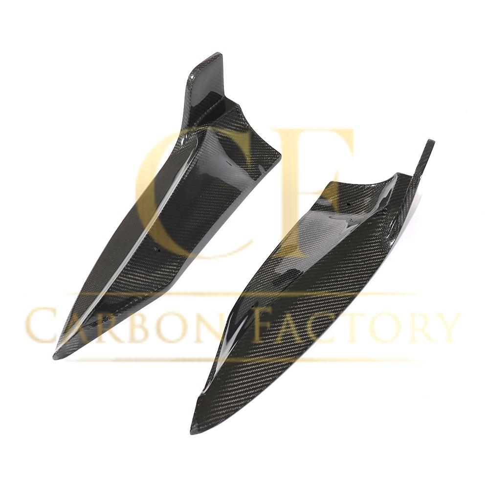 Tesla Model S 70D Carbon Fibre Rear Diffuser Extensions 16-17 by Carbon Factory-Carbon Factory