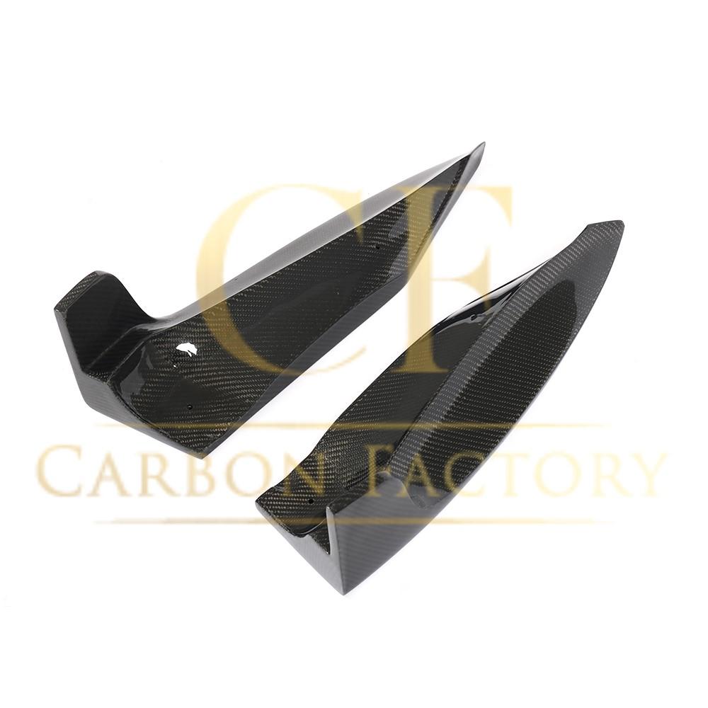 Tesla Model S 70D Carbon Fibre Rear Diffuser Extensions 16-17 by Carbon Factory-Carbon Factory