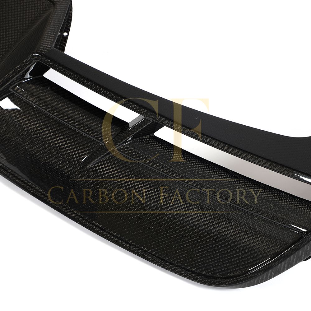 Tesla Model S Facelift RZ style Carbon Fibre Rear Diffuser 21-Present by Carbon Factory-Carbon Factory