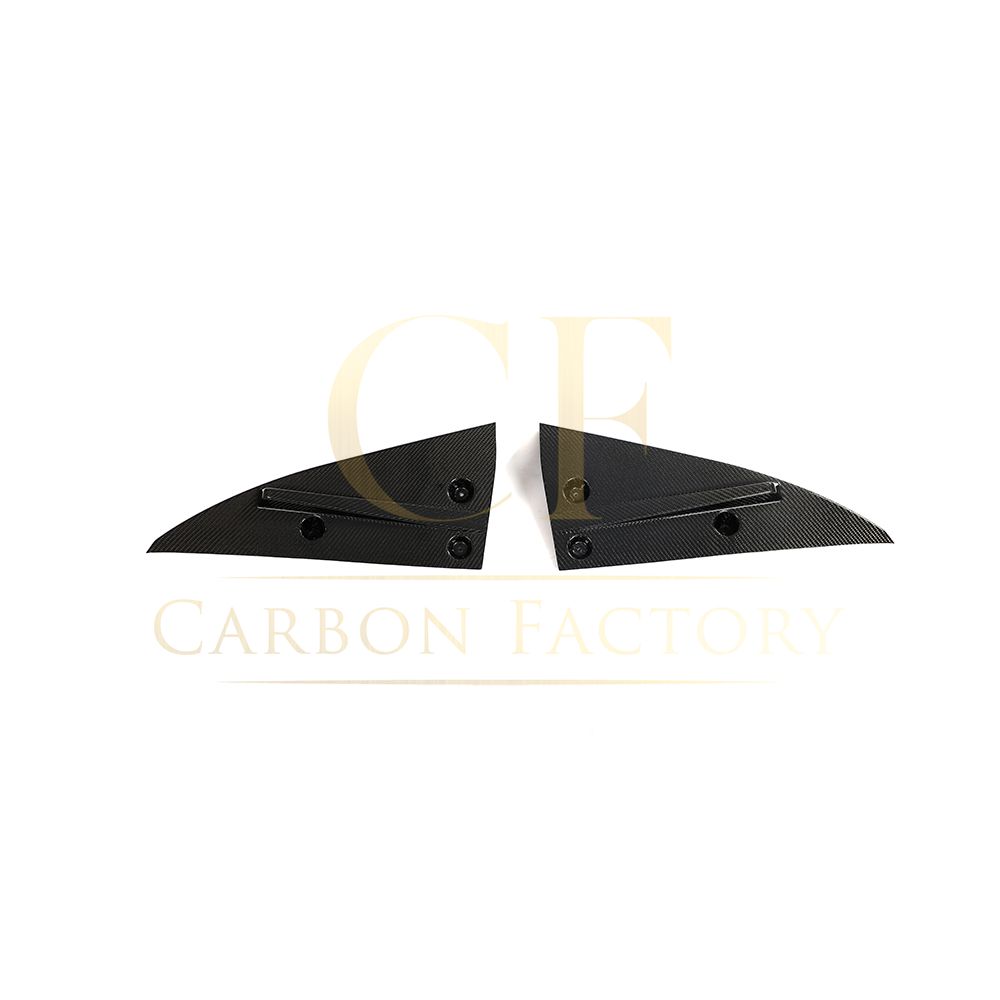 Tesla Model S Facelift V style Carbon Fibre Rear Bumper Extension 21-Present-Carbon Factory