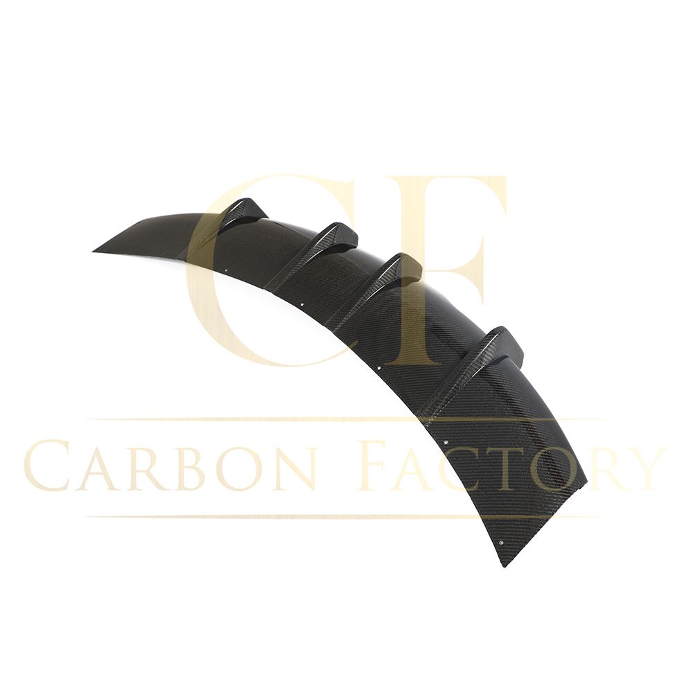 Tesla Model S Facelift V style Carbon Fibre Rear Diffuser 21-Present by Carbon Factory-Carbon Factory