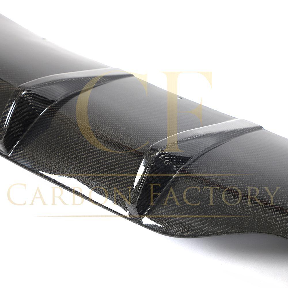 Tesla Model S Facelift V style Carbon Fibre Rear Diffuser 21-Present by Carbon Factory-Carbon Factory