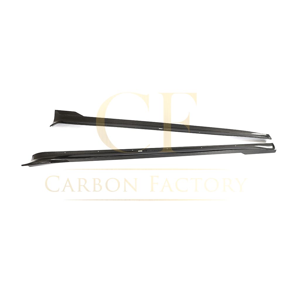 Tesla Model S Facelift V style Carbon Fibre Side Skirts 21-Present by Carbon Factory-Carbon Factory