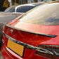 Tesla Model S P Style Carbon Fibre Boot Spoiler 13-Present-Carbon Factory