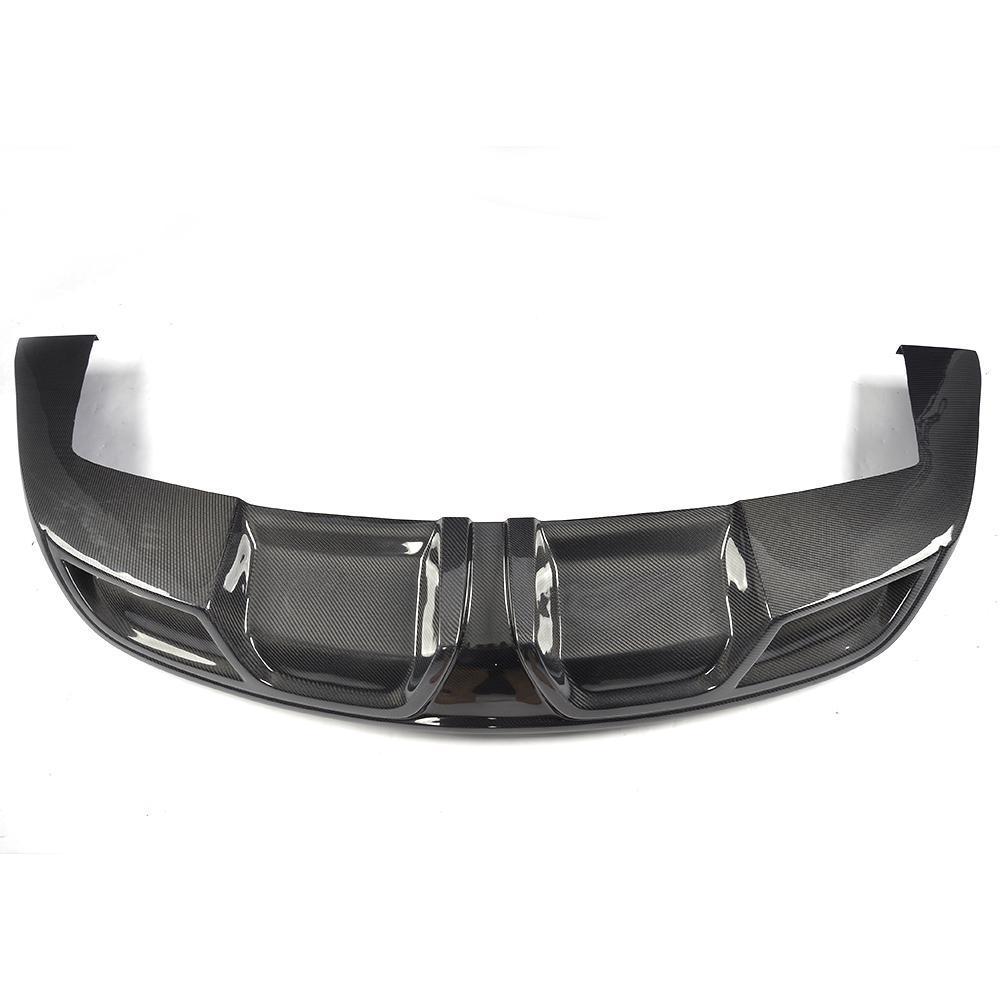 Tesla Model S P85 P Style Carbon Rear Diffuser 14-15 by Carbon Factory-Carbon Factory