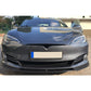 Tesla Model S V Style Carbon Fibre Front Splitter 16-17 by Carbon Factory-Carbon Factory