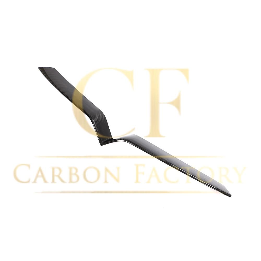 Tesla Model X Carbon Fibre Front Centre Grille Trim Cover 16-Present by Carbon Factory-Carbon Factory