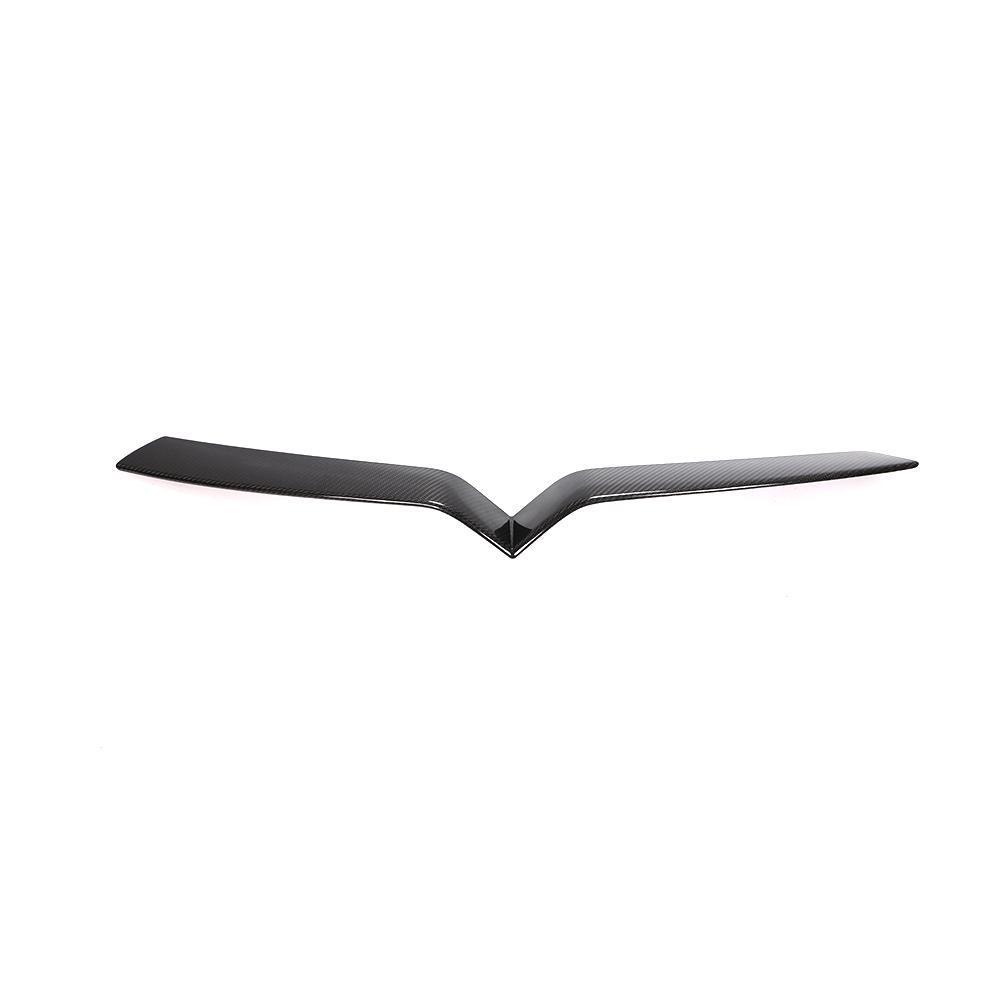 Tesla Model X Carbon Fibre Front Centre Grille Trim Cover 16-Present by Carbon Factory-Carbon Factory