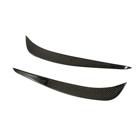 Tesla Model X Carbon Fibre RZ Style Front Canards 16-Present by Carbon Factory-Carbon Factory