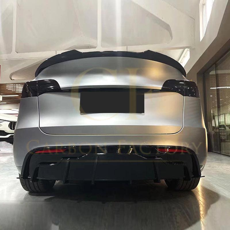 Tesla Model Y Competition Style Gloss Black Boot Spoiler 19-24-Carbon Factory