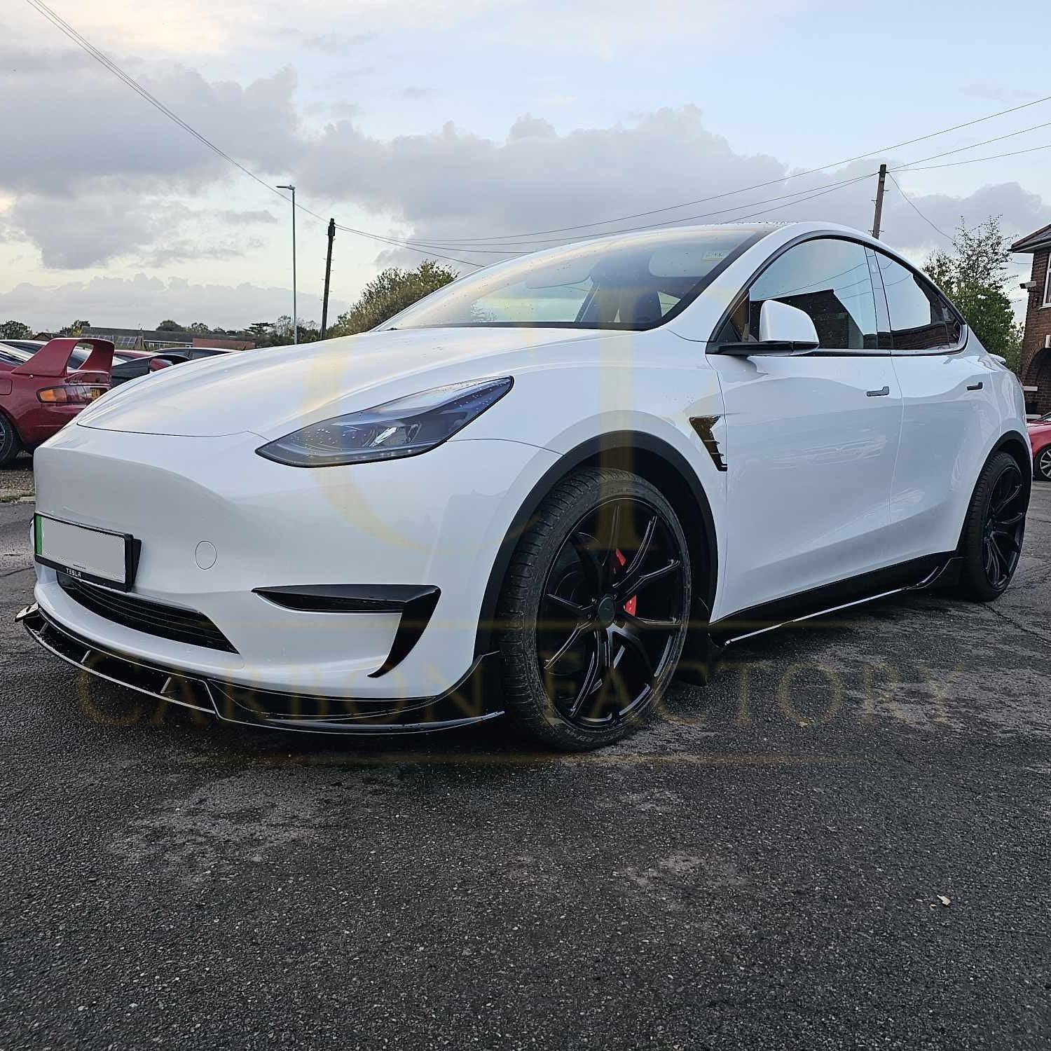 Tesla Model Y Competition Style Gloss Black Kit 19-24 by Carbon Factory-Carbon Factory