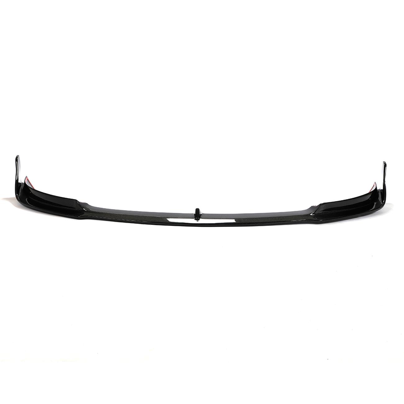 Tesla Model Y V Style Carbon Fibre Front Splitter 19-23 by Carbon Factory-Carbon Factory