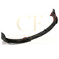 Tesla Model Y V Style Carbon Fibre Front Splitter 19-23 by Carbon Factory-Carbon Factory