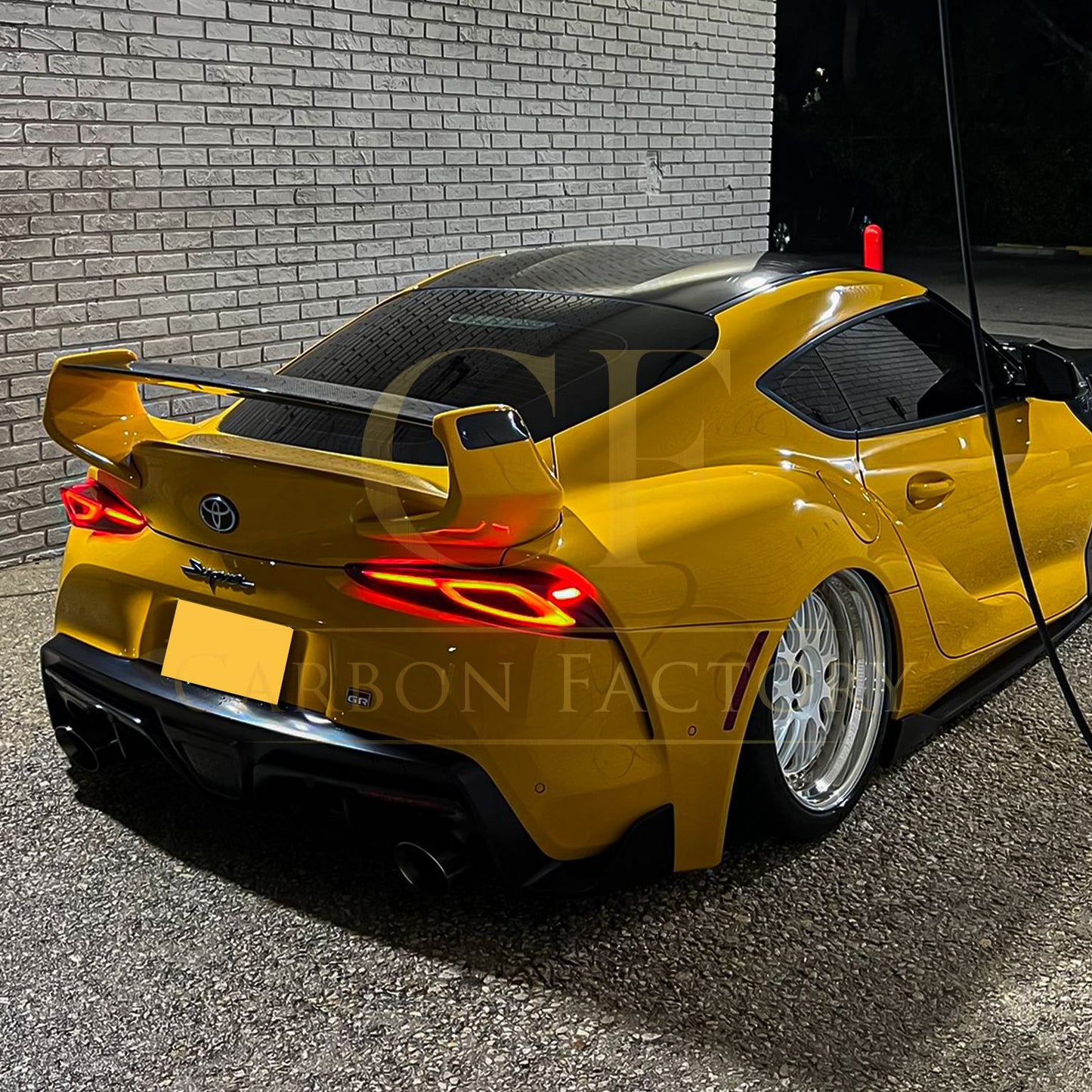 Toyota A90 Supra Pre-preg Carbon Fibre CF Style Spoiler 19-Present-Carbon Factory