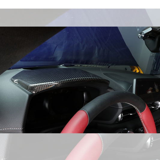 Toyota A90 Supra Pre-preg Carbon Fibre Driver Dash Cover 19-Present-Carbon Factory