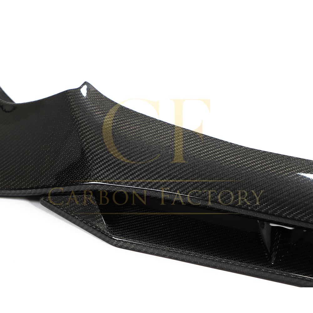 Toyota GR86 V Style Carbon Fibre Front Bumper Canards 22-Present-Carbon Factory