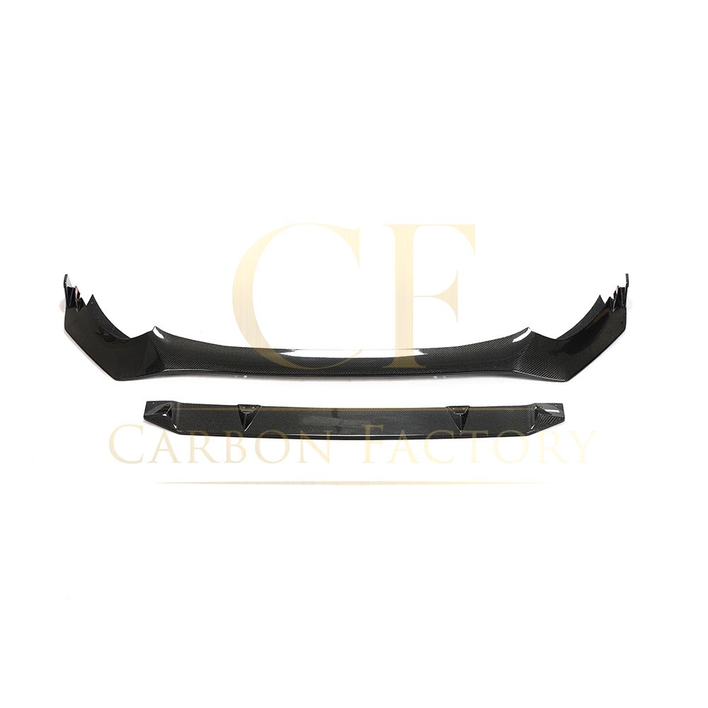 Toyota GR86 V Style Carbon Fibre Front Bumper Canards 22-Present-Carbon Factory