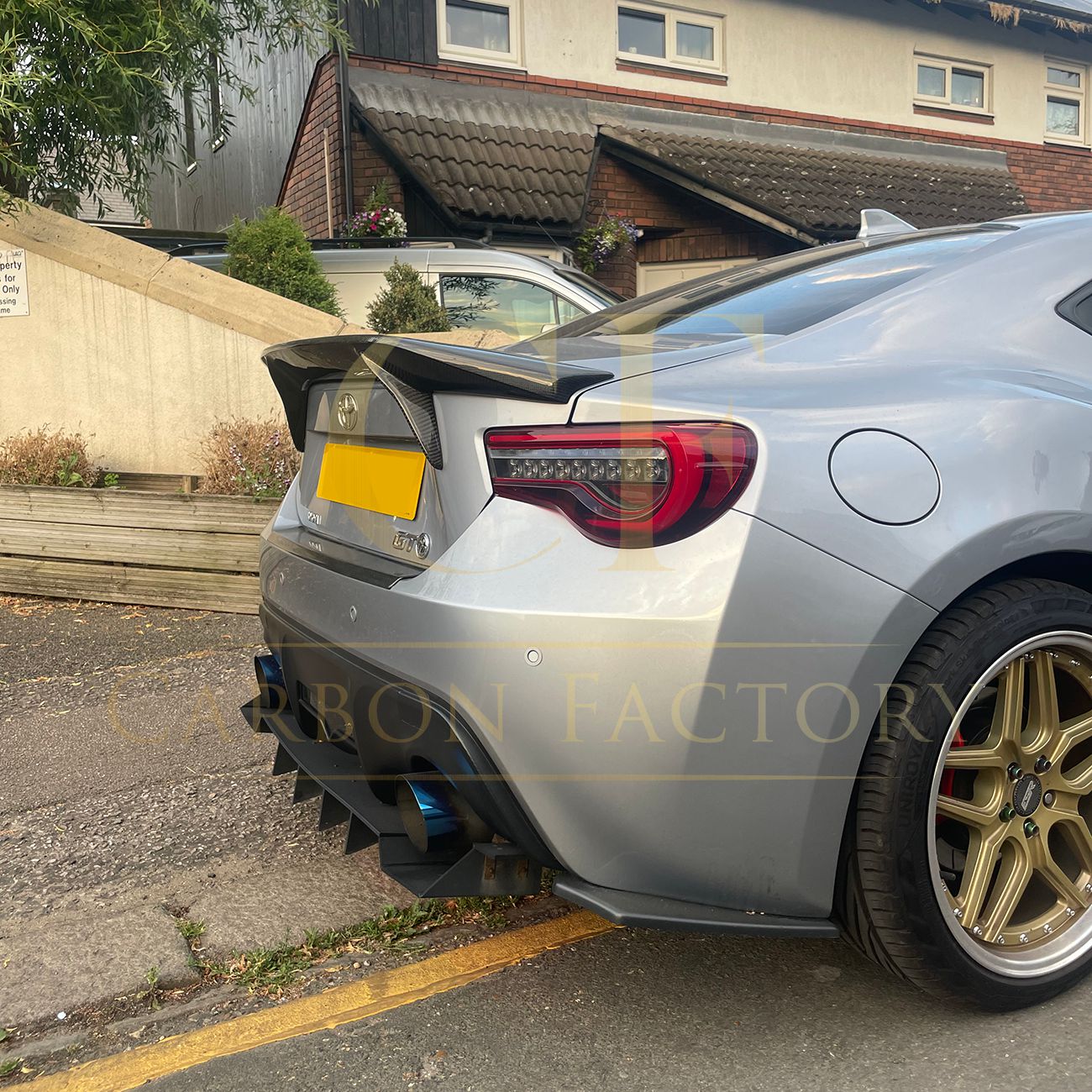 Toyota GT86 AB Style Carbon Fibre Boot Spoiler 12-20-Carbon Factory