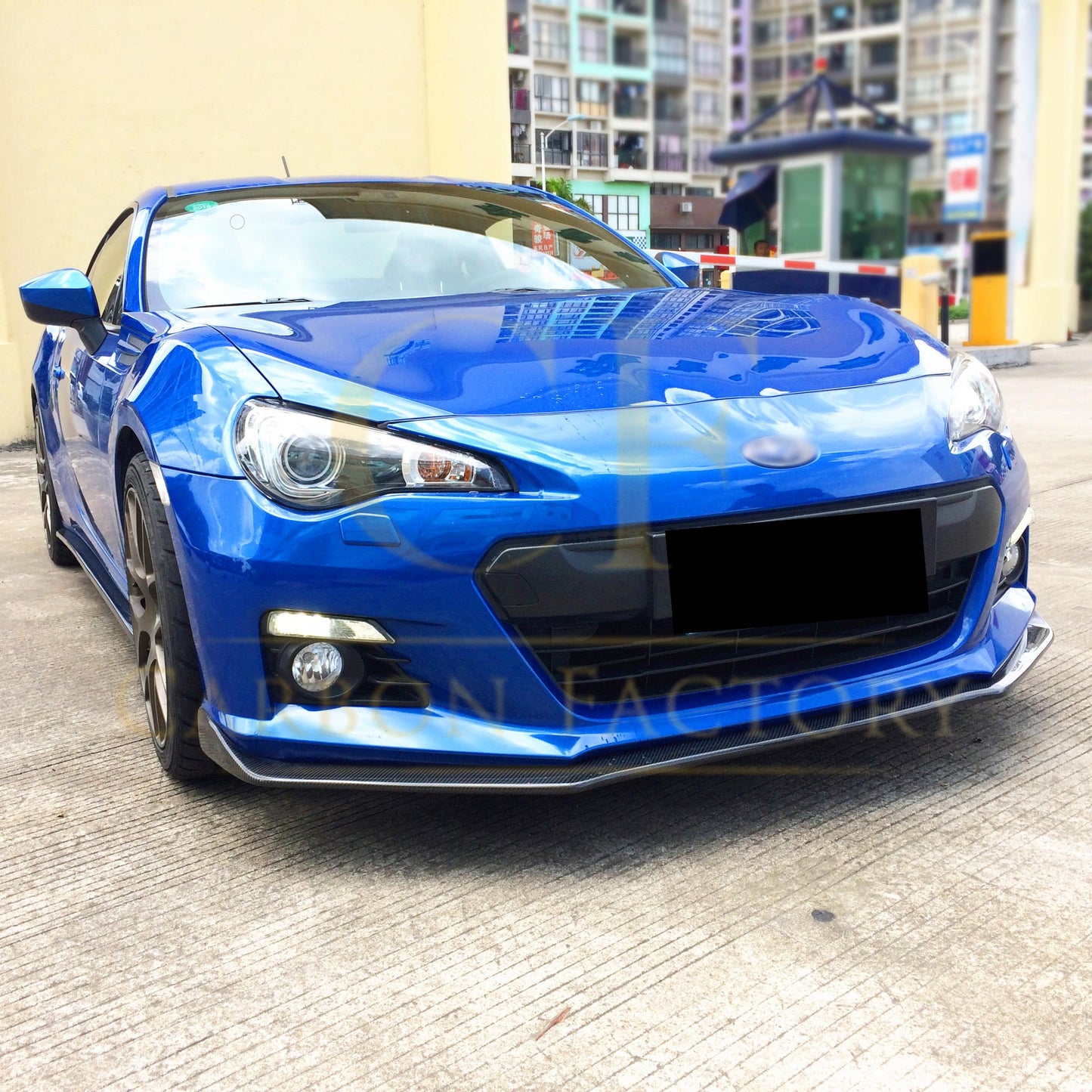 Toyota GT86 AC Style Carbon Fibre Front Splitter 13-16 by Carbon Factory-Carbon Factory