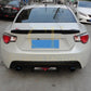 Toyota GT86 AD Style Carbon Fibre Boot Spoiler 12-20-Carbon Factory