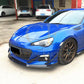 Toyota GT86 BM Style Carbon Fibre Front Splitter 13-16-Carbon Factory