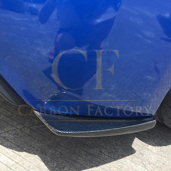 Toyota GT86 BT Style Carbon Fibre Rear Bumper Trims 12-20 by Carbon Factory-Carbon Factory