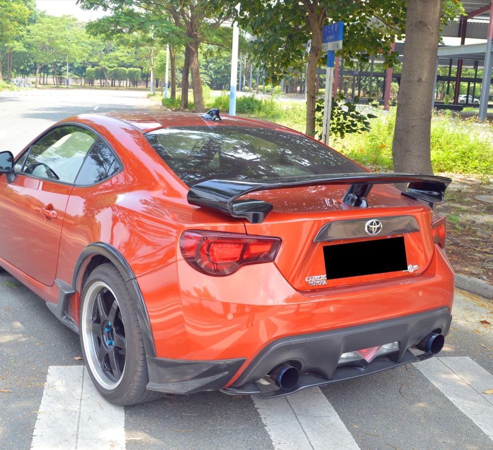 Toyota GT86 GTR Style Carbon Fibre Boot Spoiler 12-20-Carbon Factory