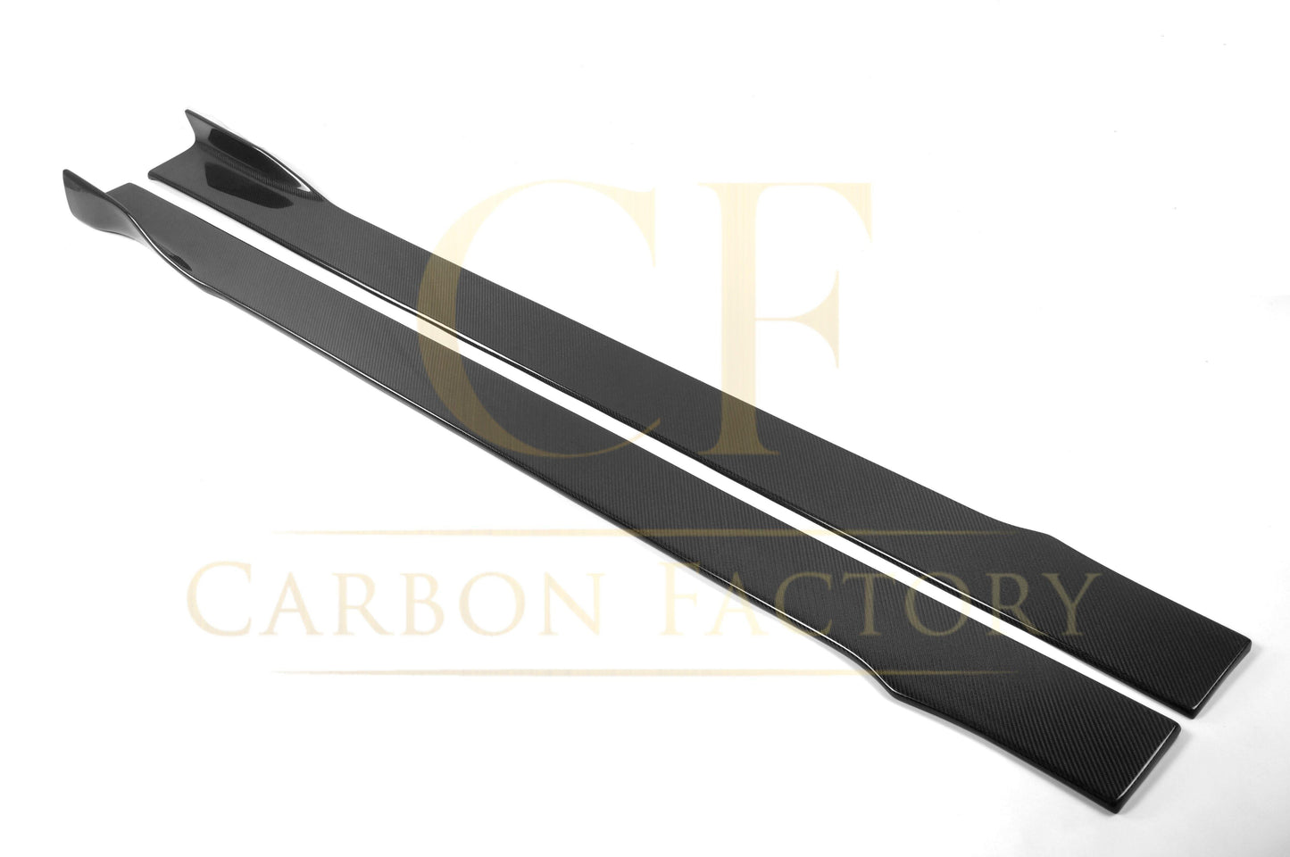 Universal Carbon Fibre Side Skirt Style B-Carbon Factory