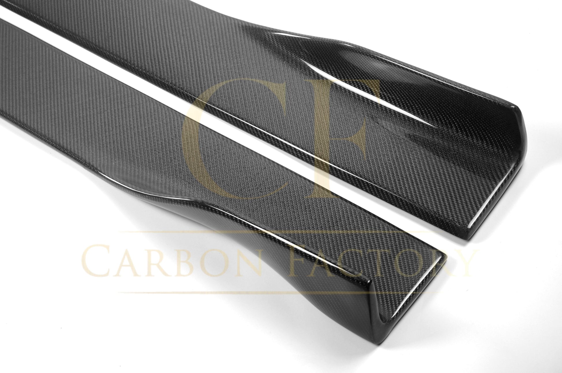 Universal Carbon Fibre Side Skirt Style B by Carbon Factory-Carbon Factory