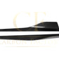 Universal Pre-preg Carbon Fibre Side Skirt Style G by Carbon Factory-Carbon Factory