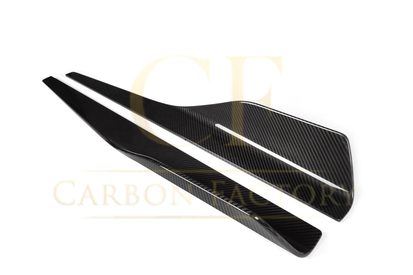 Universal Pre-preg Carbon Fibre Side Skirt Style G by Carbon Factory-Carbon Factory