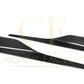 Universal Pre-preg Carbon Fibre Side Skirt Style G by Carbon Factory-Carbon Factory