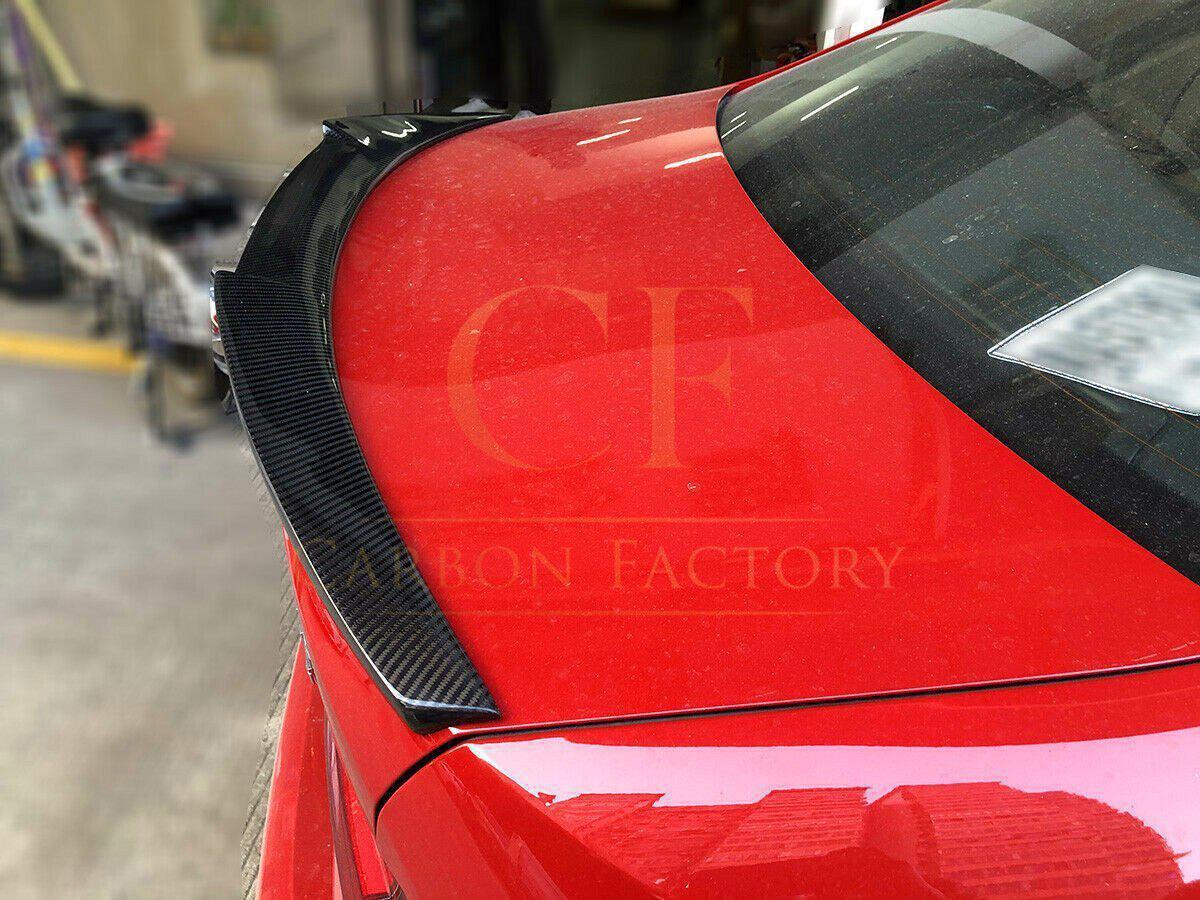 V Style Carbon Fibre Boot Spoiler for BMW G20 3 Series G80 M3 19-Present-Carbon Factory