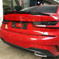 V Style Carbon Fibre Boot Spoiler for BMW G20 3 Series G80 M3 19-Present-Carbon Factory