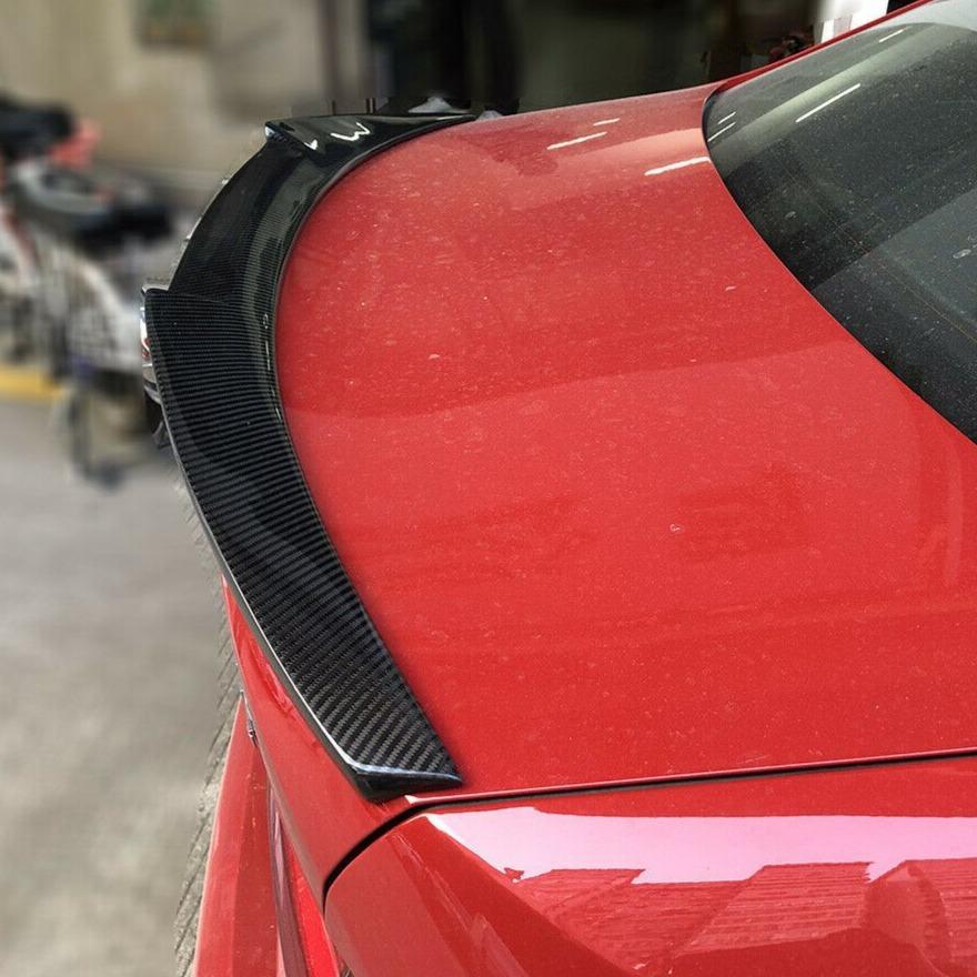 V Style Carbon Fibre Boot Spoiler for BMW G20 3 Series G80 M3 19-Present-Carbon Factory