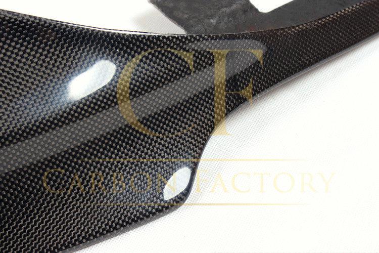 V Style Carbon Fibre Front Splitter for BMW F10 5 Series 10-17-Carbon Factory