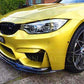 V Style Carbon Fibre Front Splitter for BMW F80 M3 F82 F83 M4 14-20-Carbon Factory