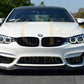 V Style Carbon Fibre Front Splitter for BMW F80 M3 F82 F83 M4 14-20-Carbon Factory