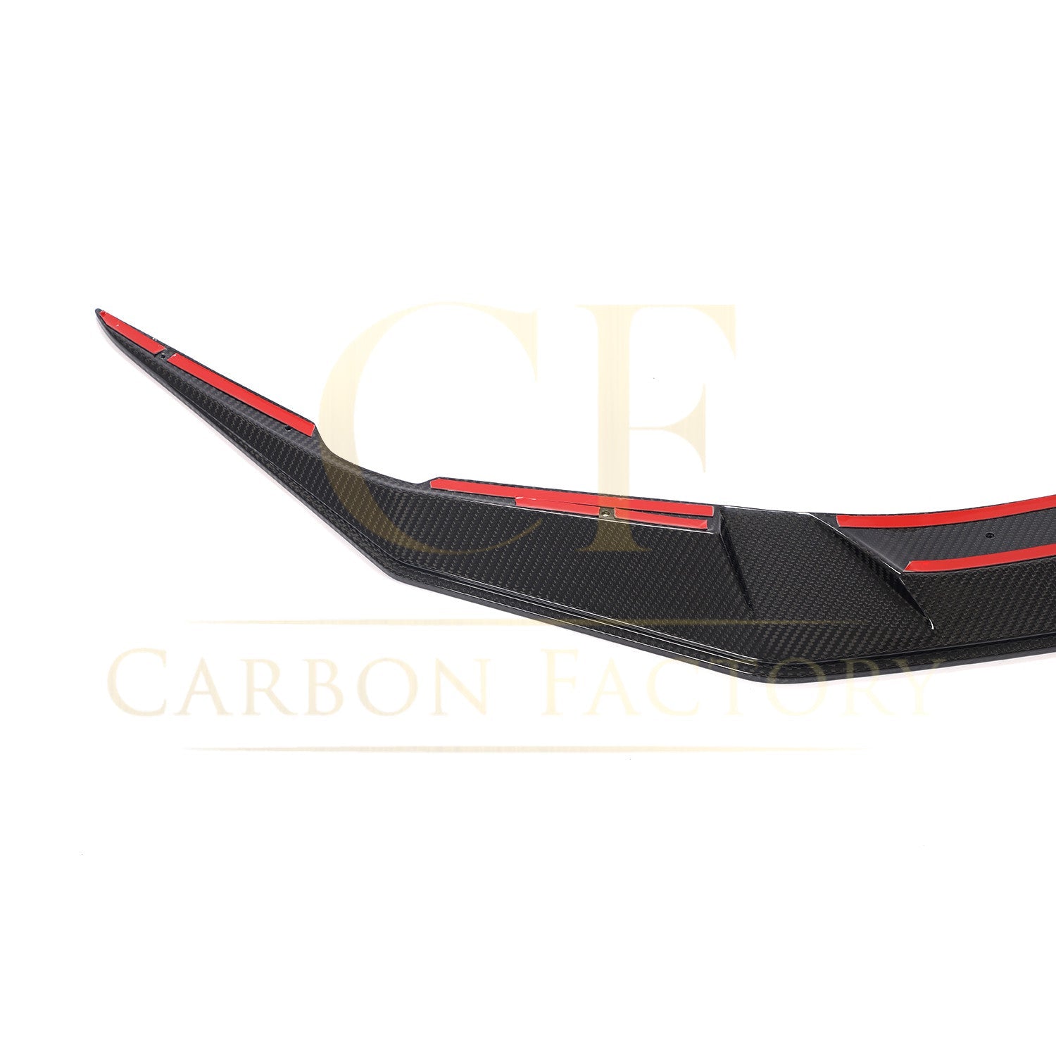 V Style Carbon Fibre Front Splitter for BMW F90 M5 LCI 21-24-Carbon Factory