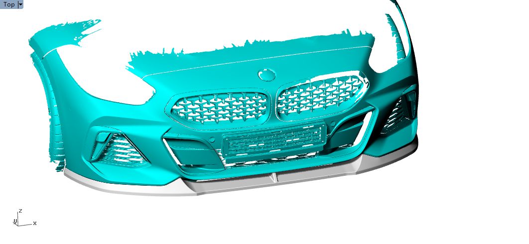 V Style Carbon Fibre Front Splitter for BMW G29 Z4 19-Present-Carbon Factory